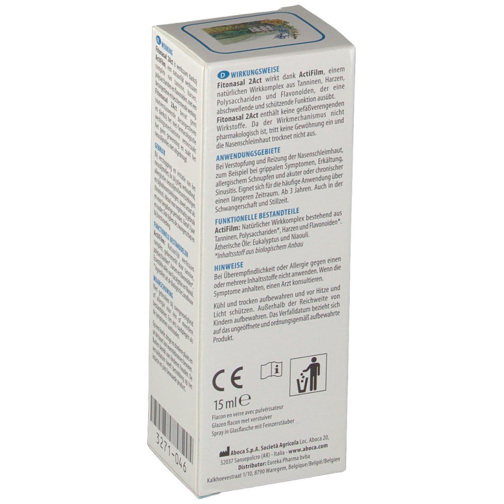 Aboca Fitonasale 2Act Nasal Spray