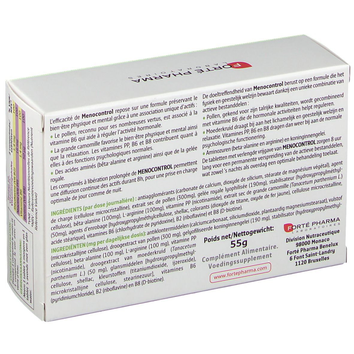 Forté Pharma Menocontrol
