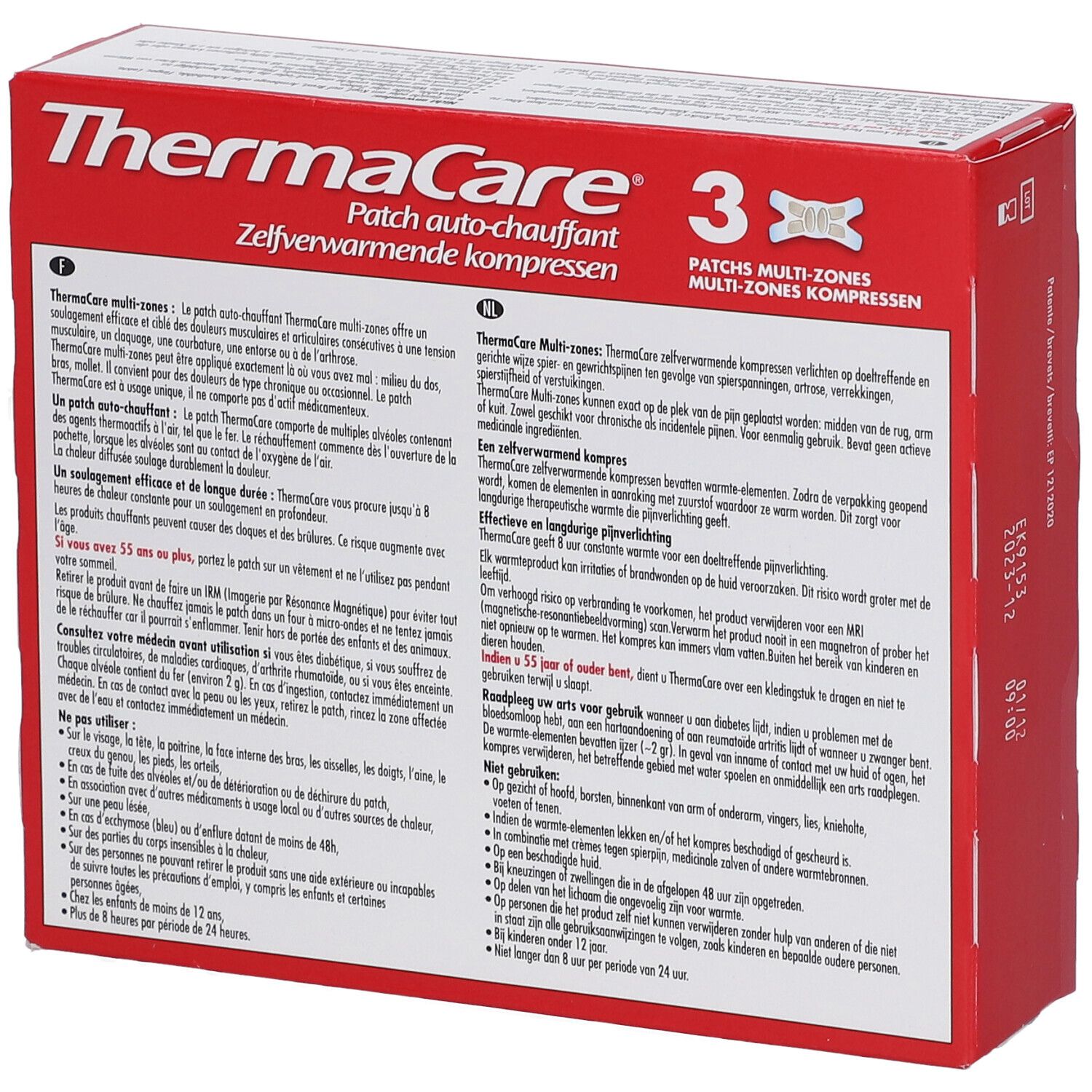 Thermacare Multi-Zones Wraps