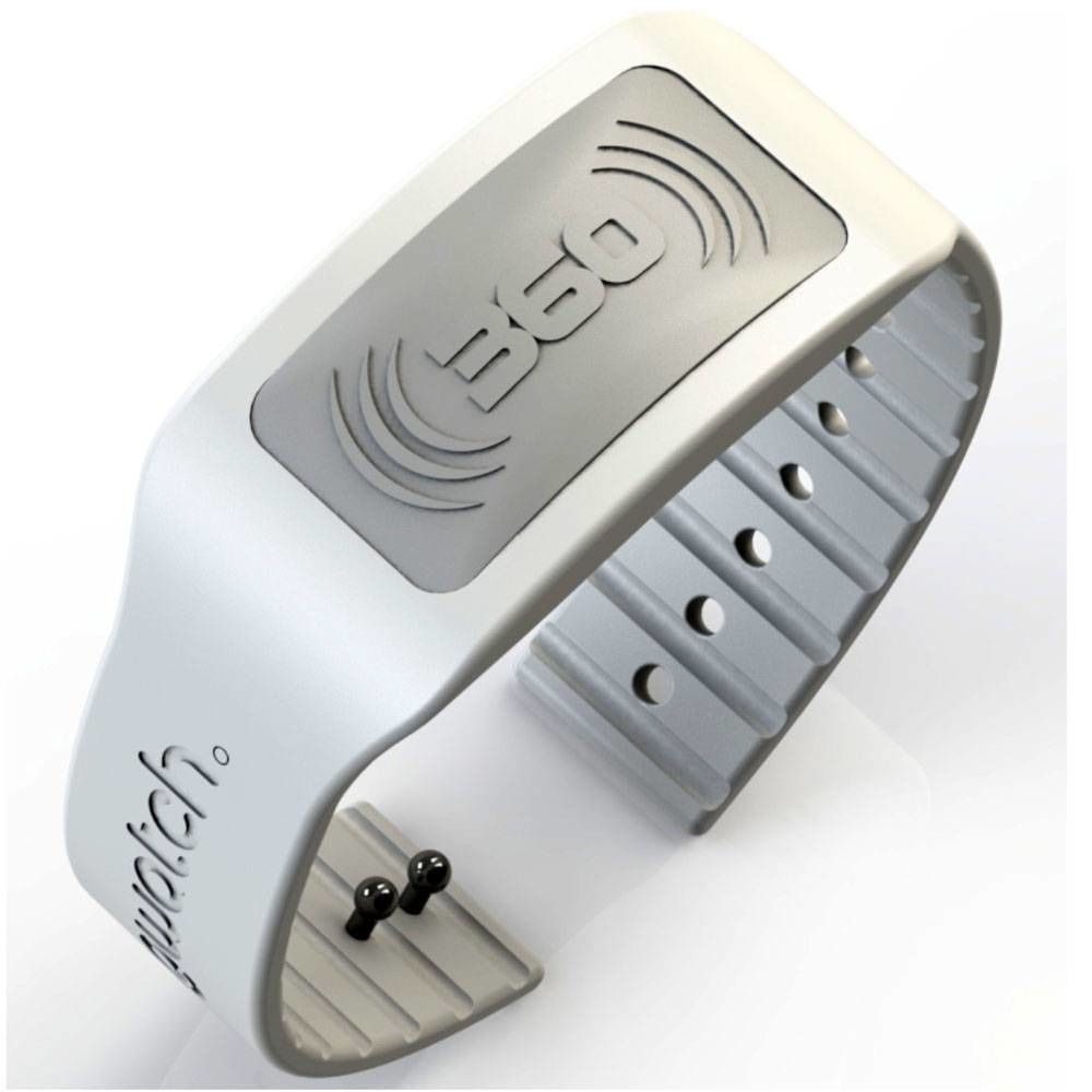 Bug Watch Bracelet Anti-Mosquito Ice White