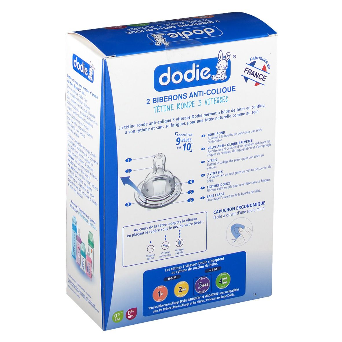 Dodie Box Blue Fire Brigade + Feeding Bottle +6 Months
