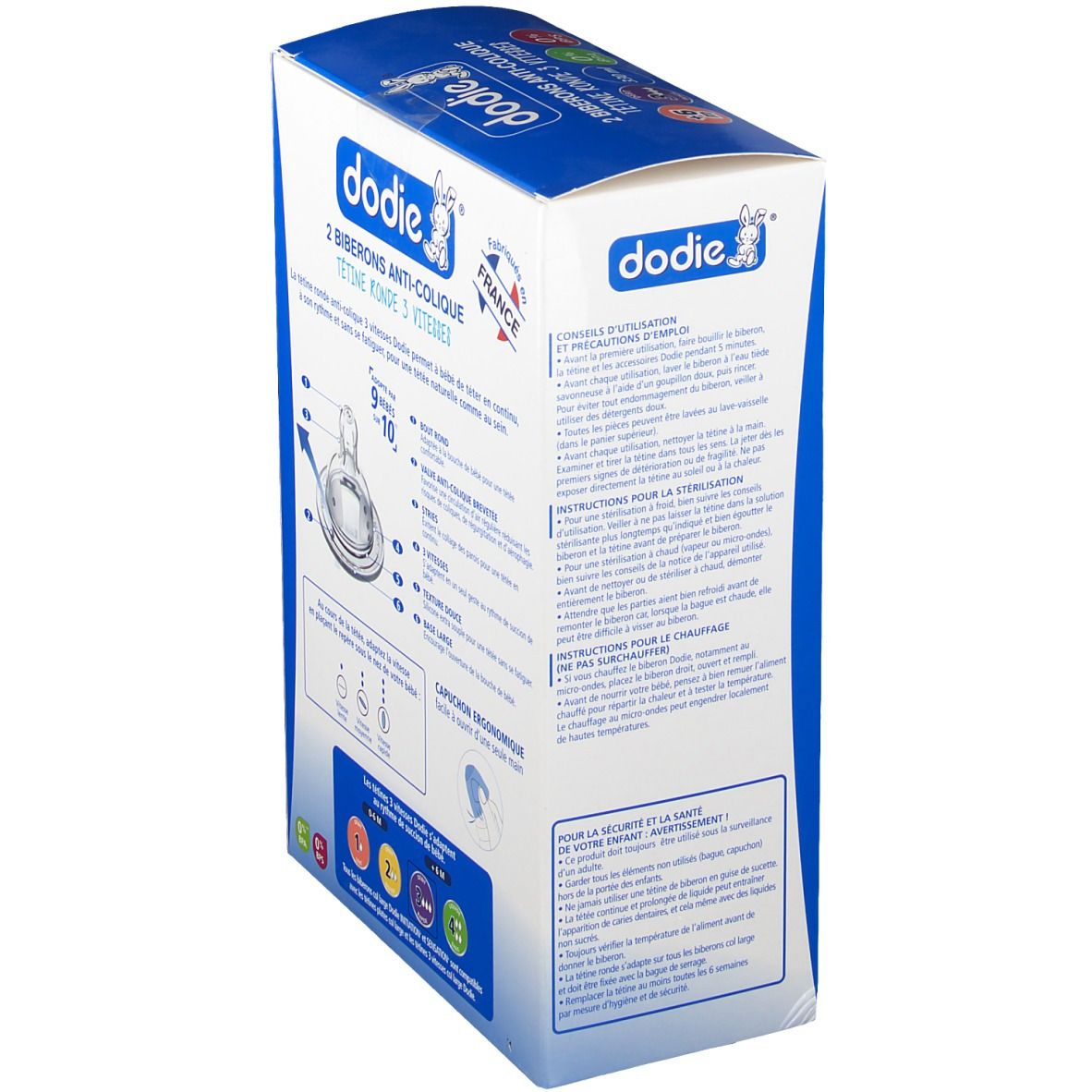 Dodie Box Blue Fire Brigade + Feeding Bottle +6 Months
