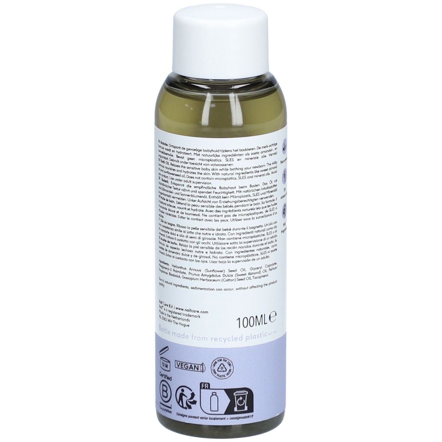 Naïf Baby Bath Oil Delicato