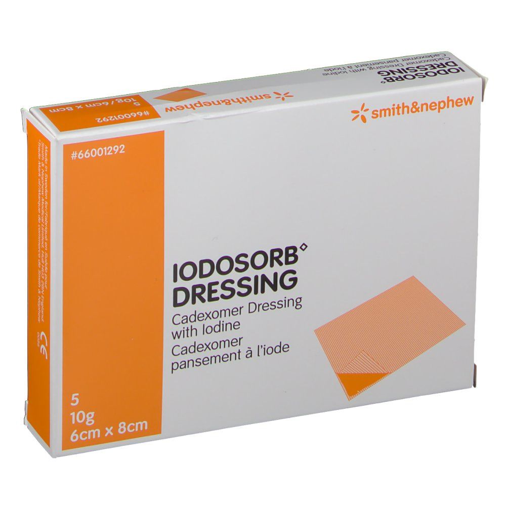 Smith & Nephew Iodosorb® Dressing 6 x 8 cm