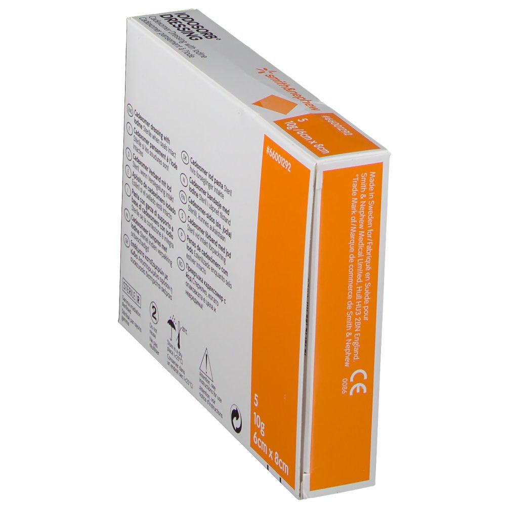 Smith & Nephew Iodosorb® Dressing 6 x 8 cm