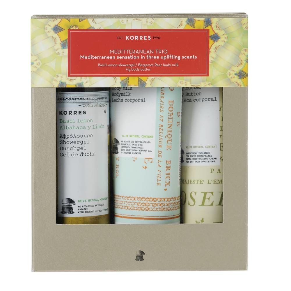 Korres Gift Set Mediterranean Trio
