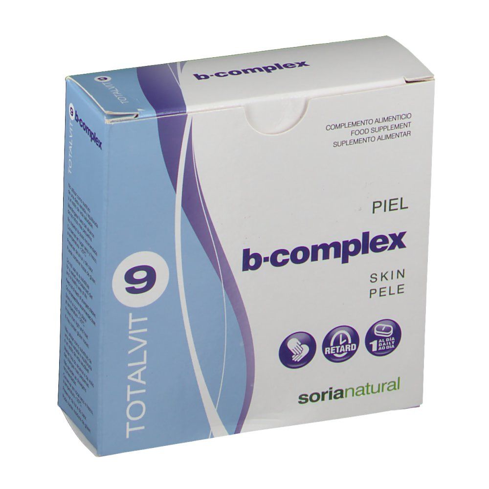Soria Natural Totalvit 9 B-Complex 885 mg