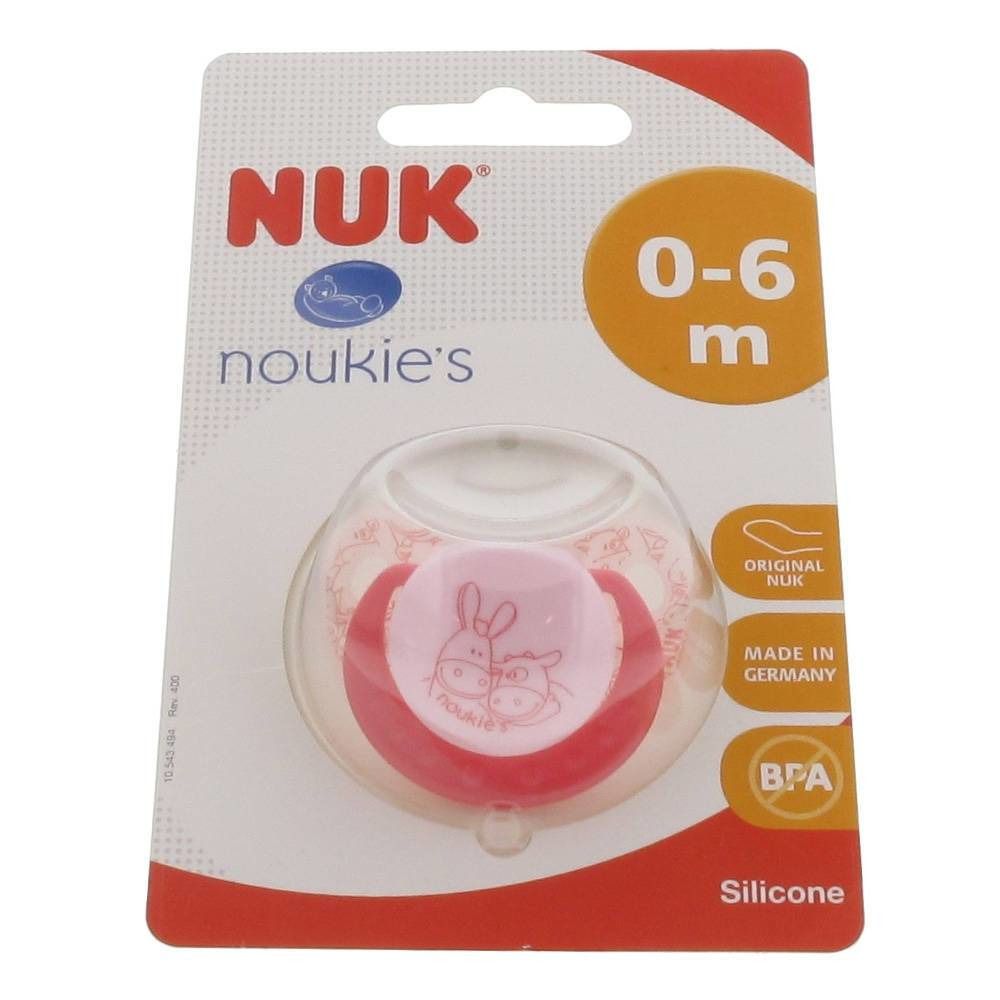 NUK Pacifier Trendline Coral 0-6 Months