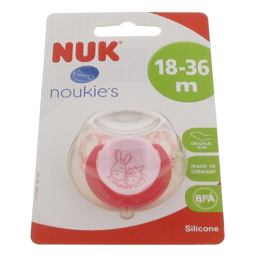 NUK Pacifier Trendline Coral 18-36 Months
