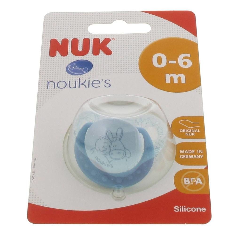 Nuk Pacifier Trendline Light Blue 0-6 Months