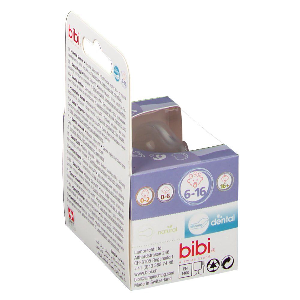 Bibi® HAPPINESS Succhietto Dentale 6-16 Mesi