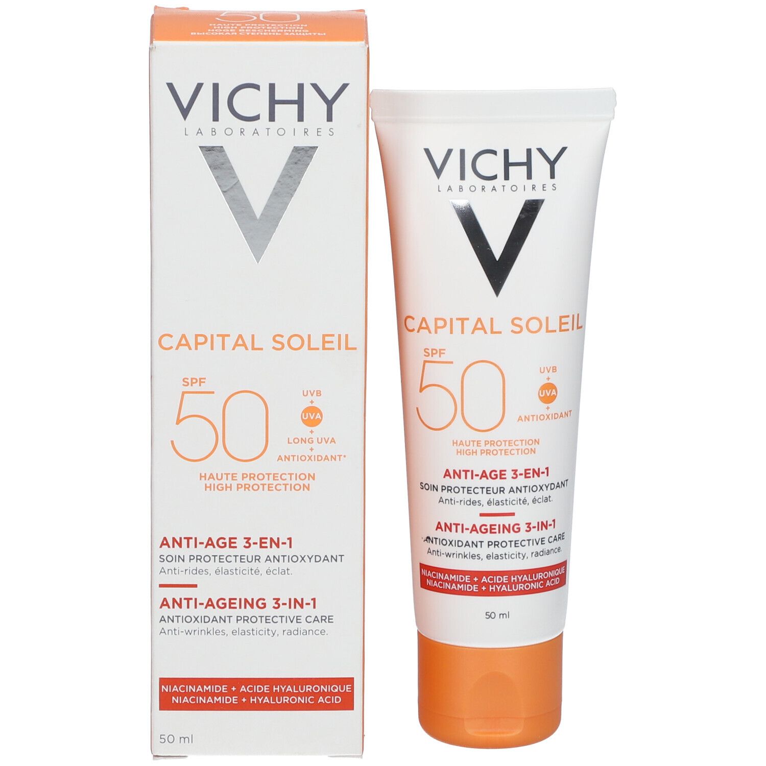 Vichy Idéal Soleil Sunscreen Anti-Spot Tint 3in1 SPF50