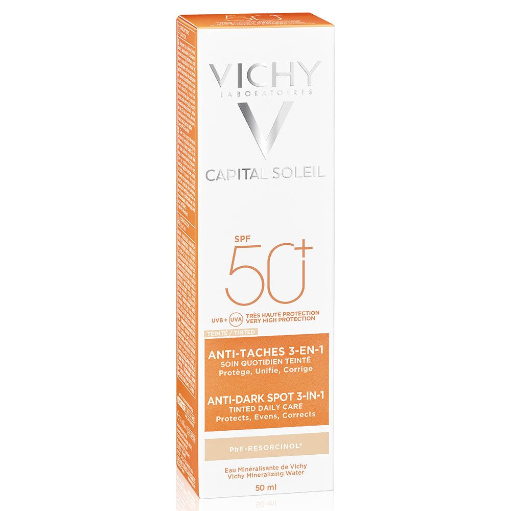Vichy Idéal Soleil Sunscreen Anti-Spot Tint 3in1 SPF50