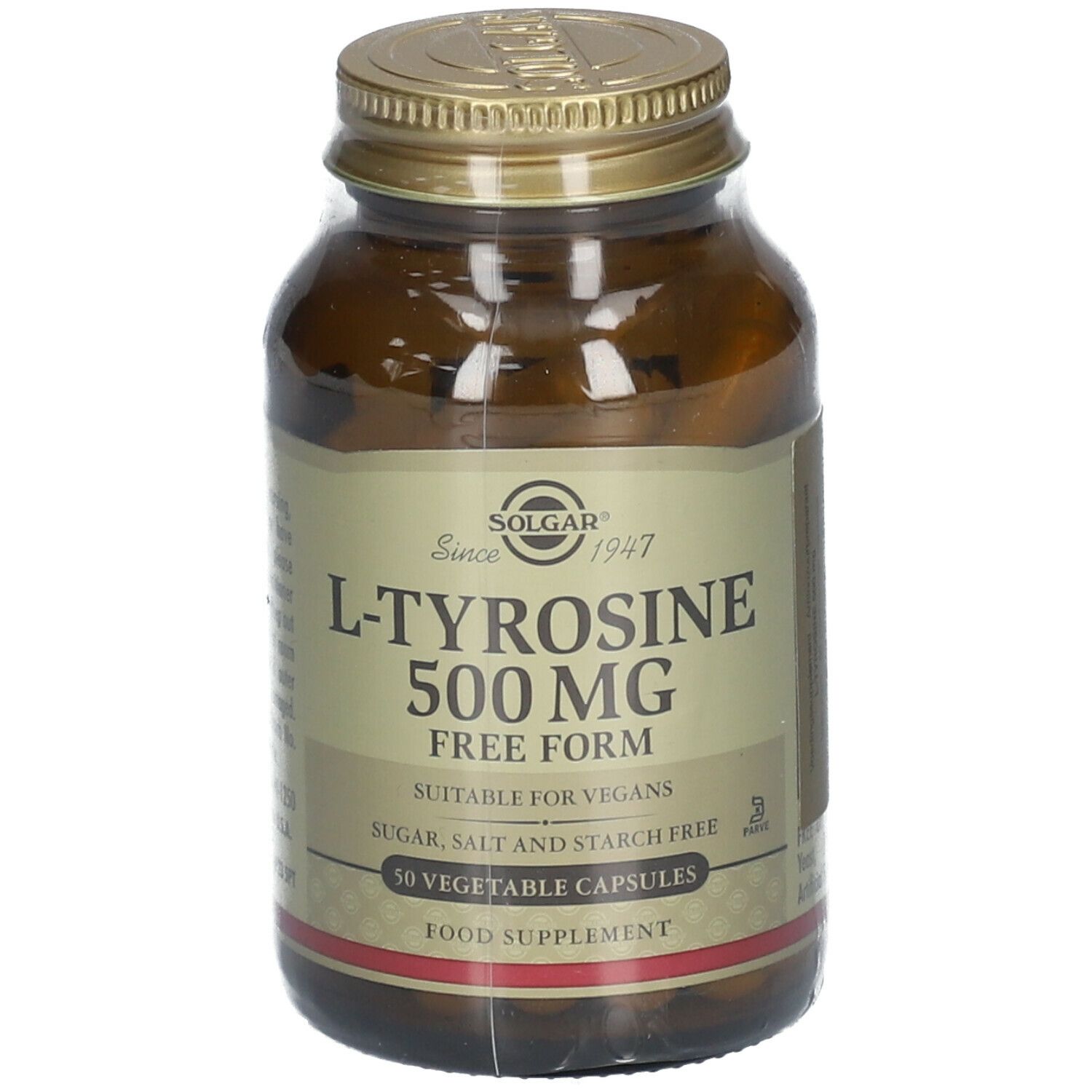 SOLGAR® L-Tyrosine 500mg