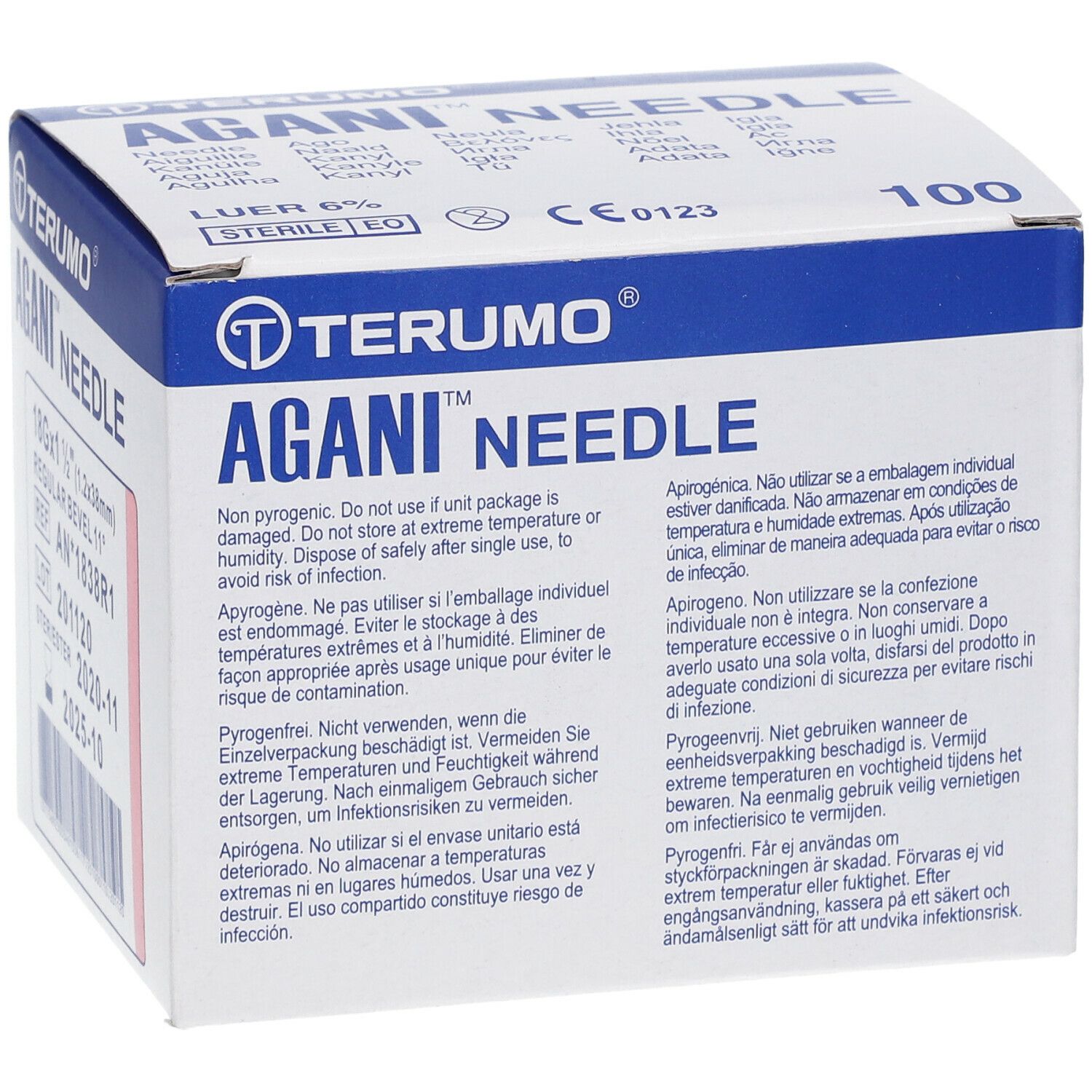 Terumo Agani Aghi 18G