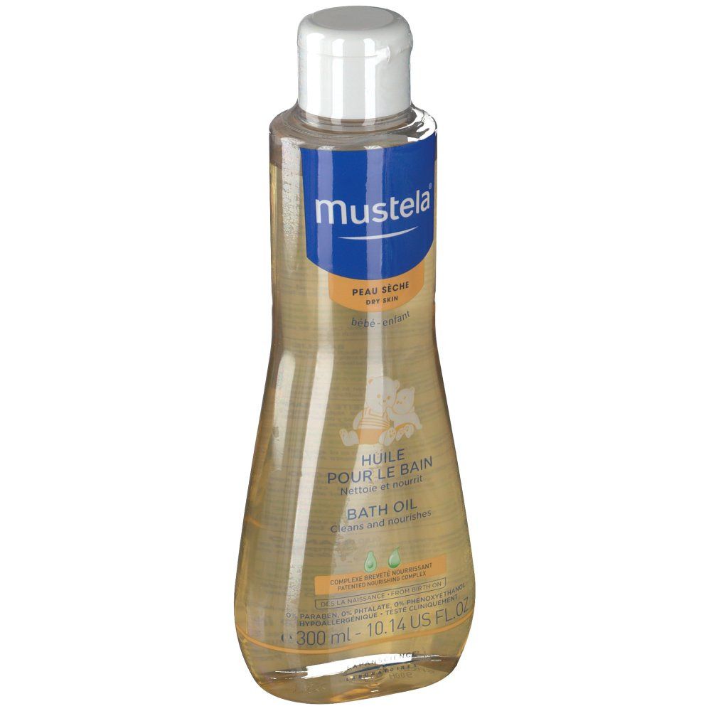 Mustela® Olio Bagno Bebè Pelle Secca