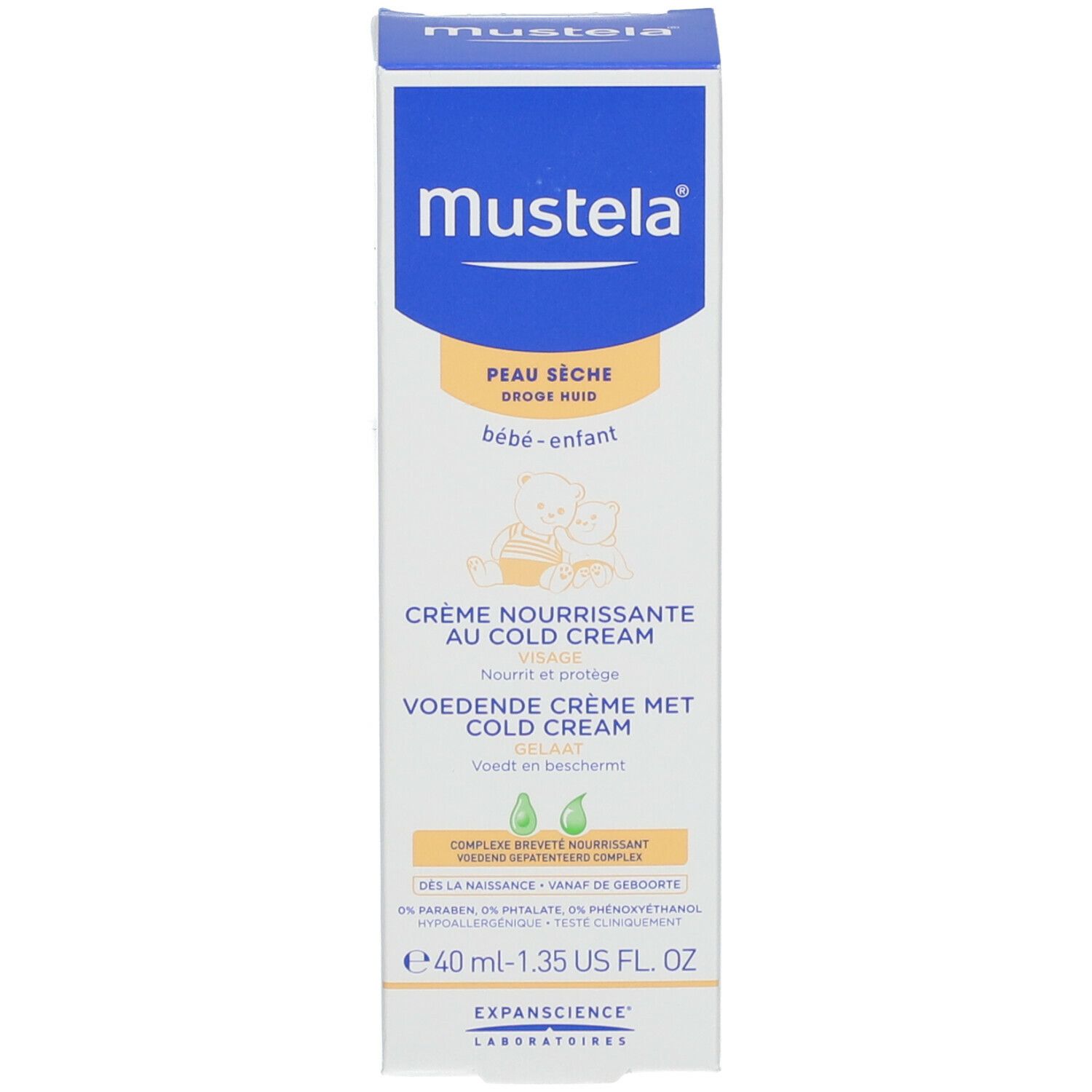 Mustela® Crema Nutriente Alla Cold Cream