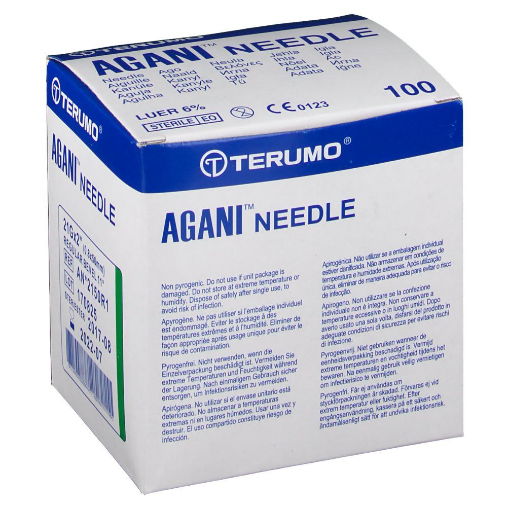 Terumo Agani Aghi 21G