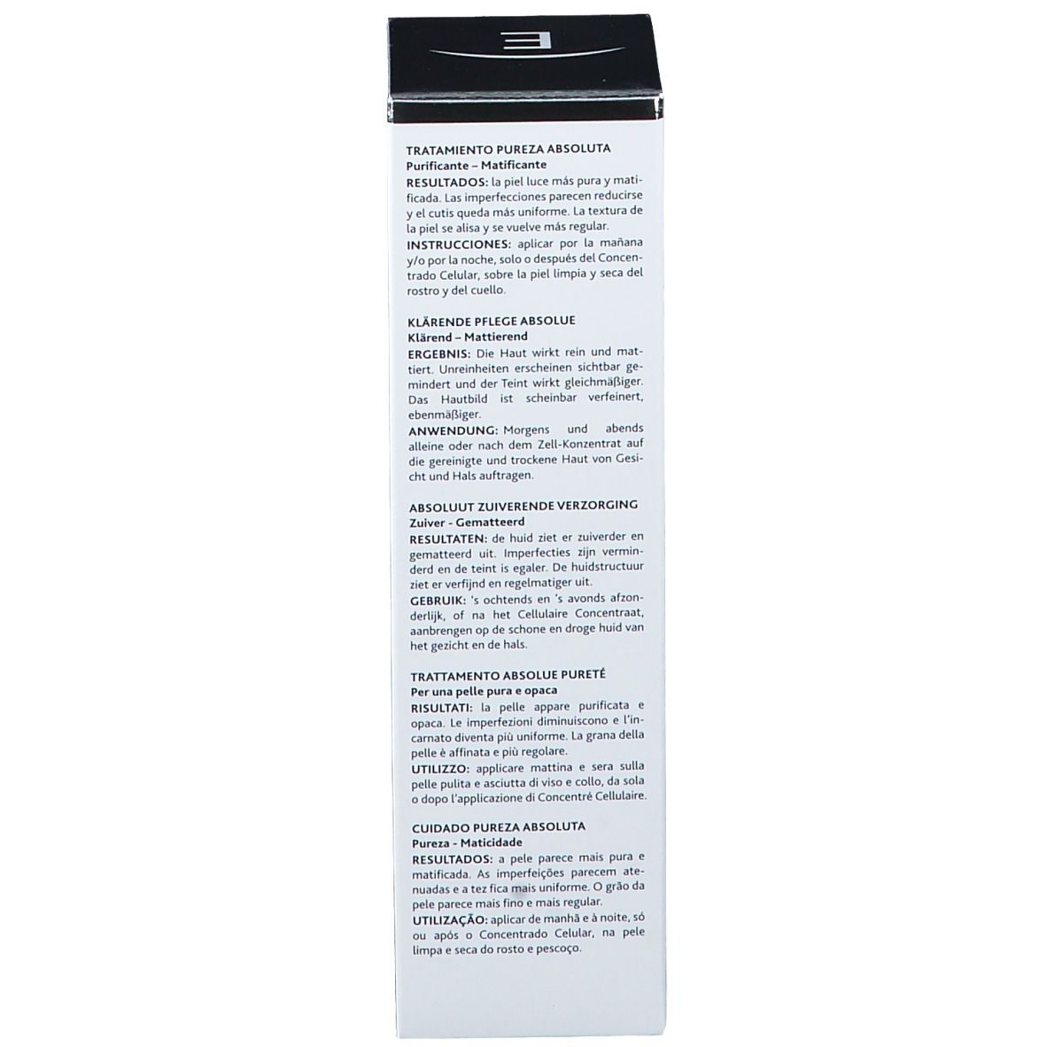 INSTITUT ESTHEDERM Pure System Soin Absolue Pureté Créme