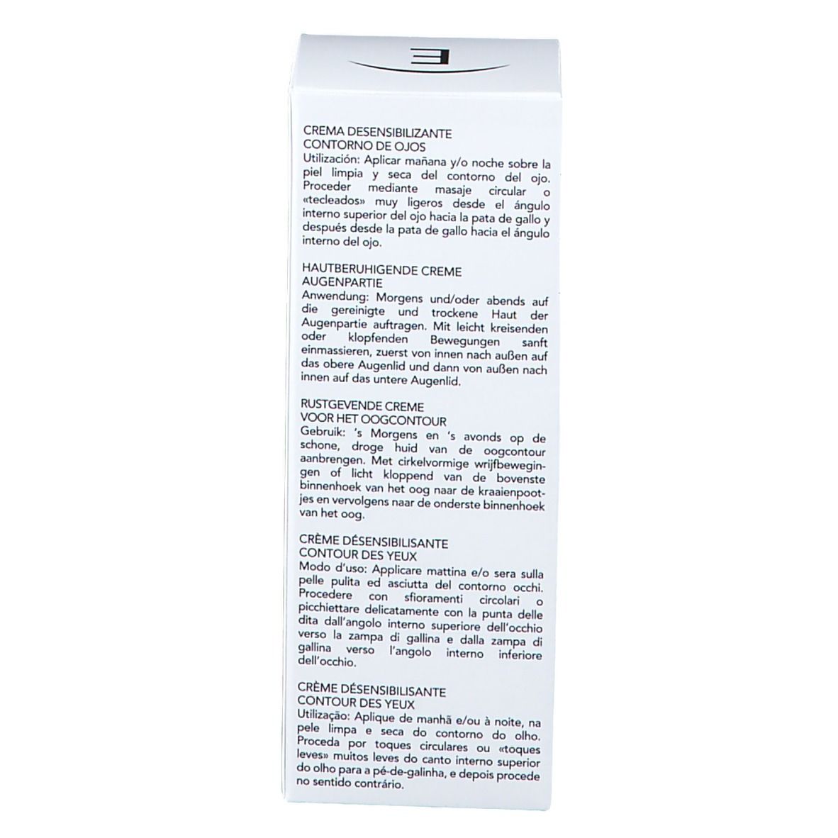 INSTITUT ESTHEDERM Sensi System Crème Dèsensibilisante Contour Des Yeux