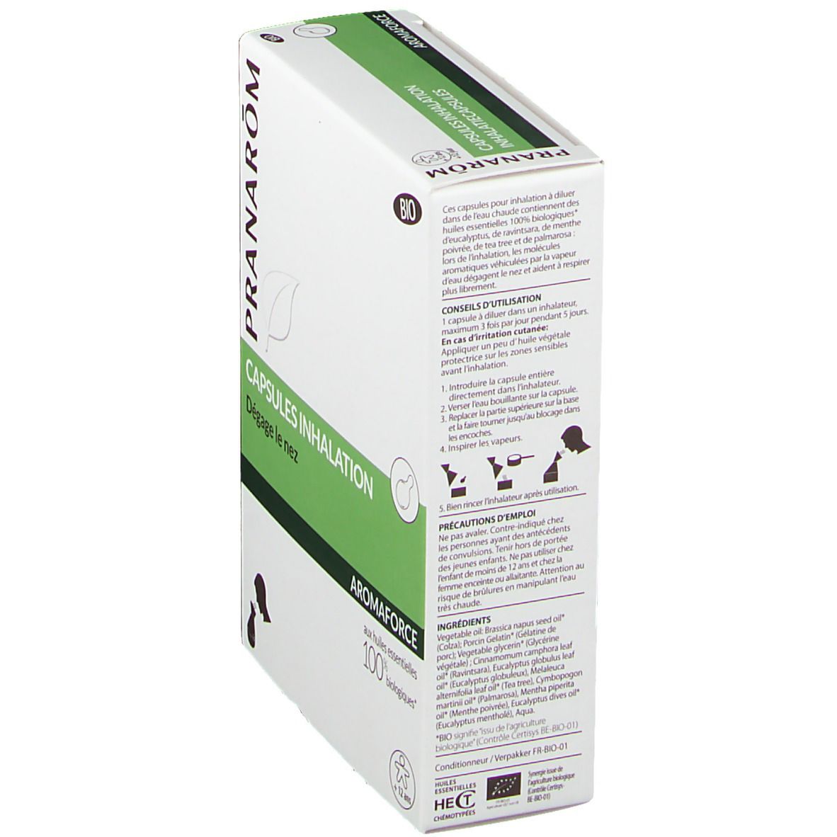 Pranarom Aromaforce Inhalation Capsules
