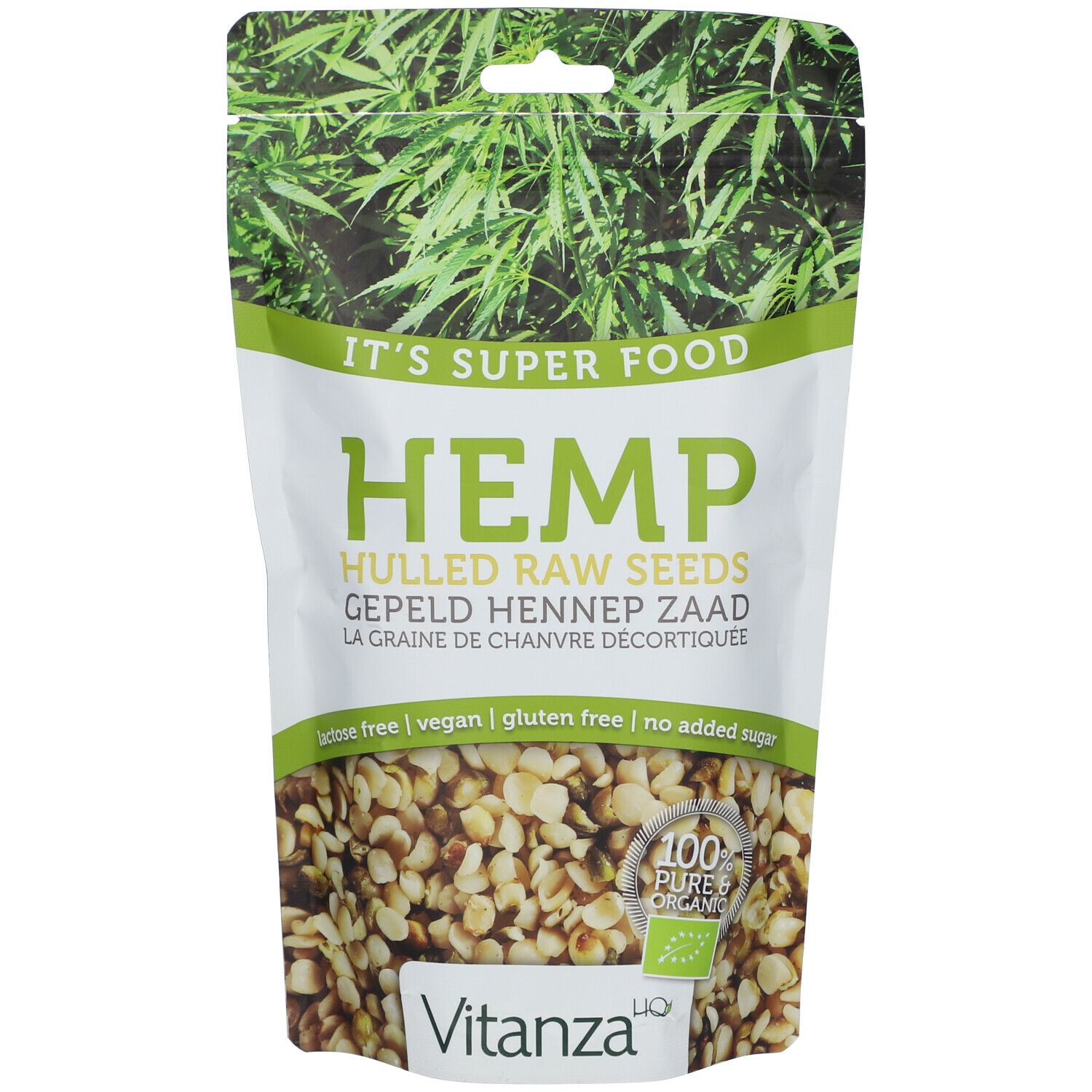 Vitanza HQ Superfood Hemp Hulled Raw Seeds