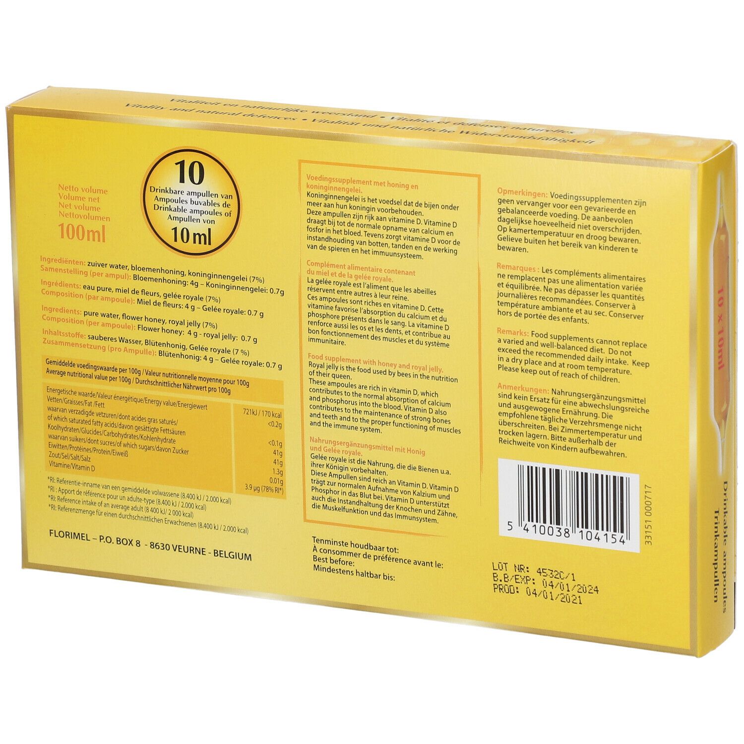 Melapi Royal Jelly 1000 mg