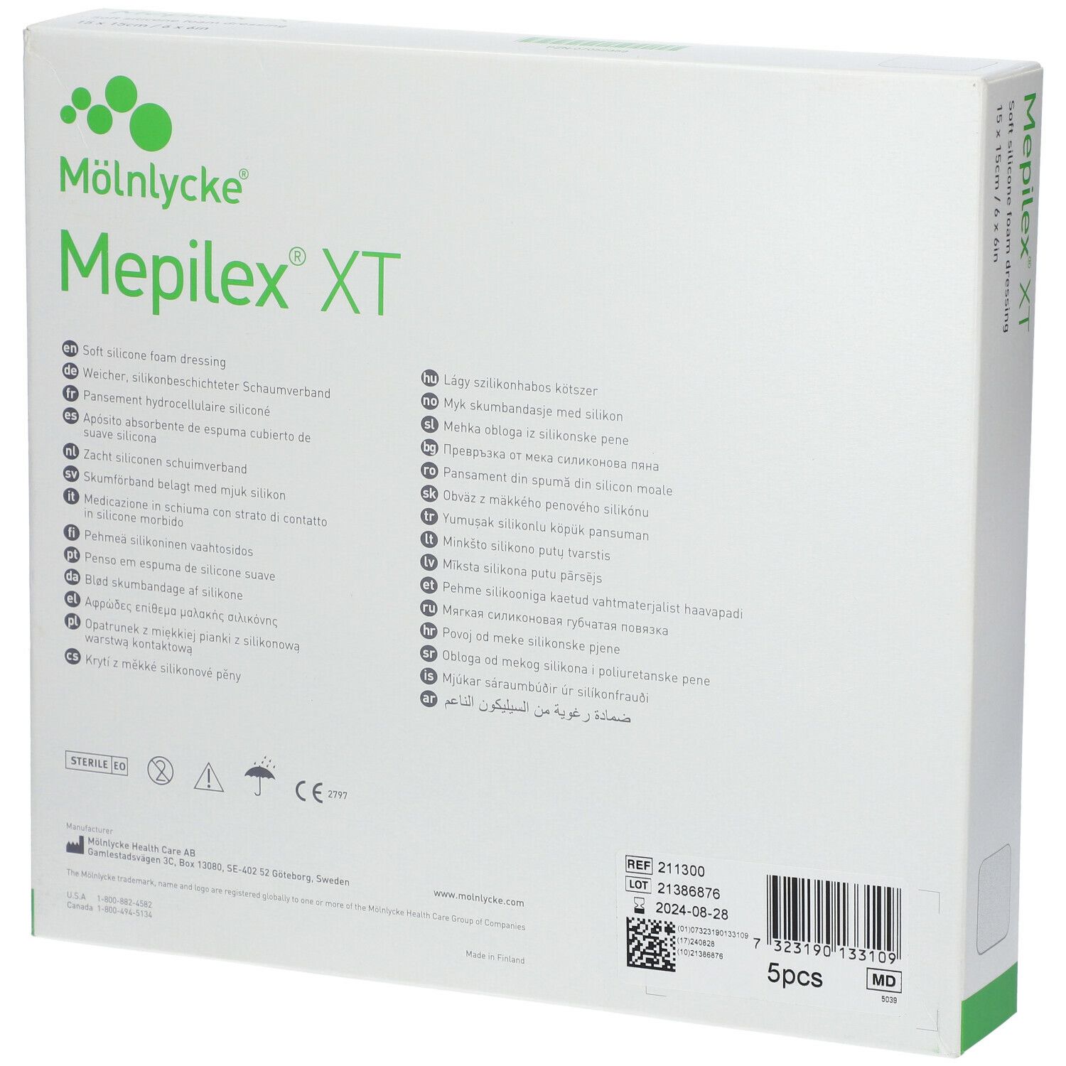 Mepilex XT 15cmx15cm