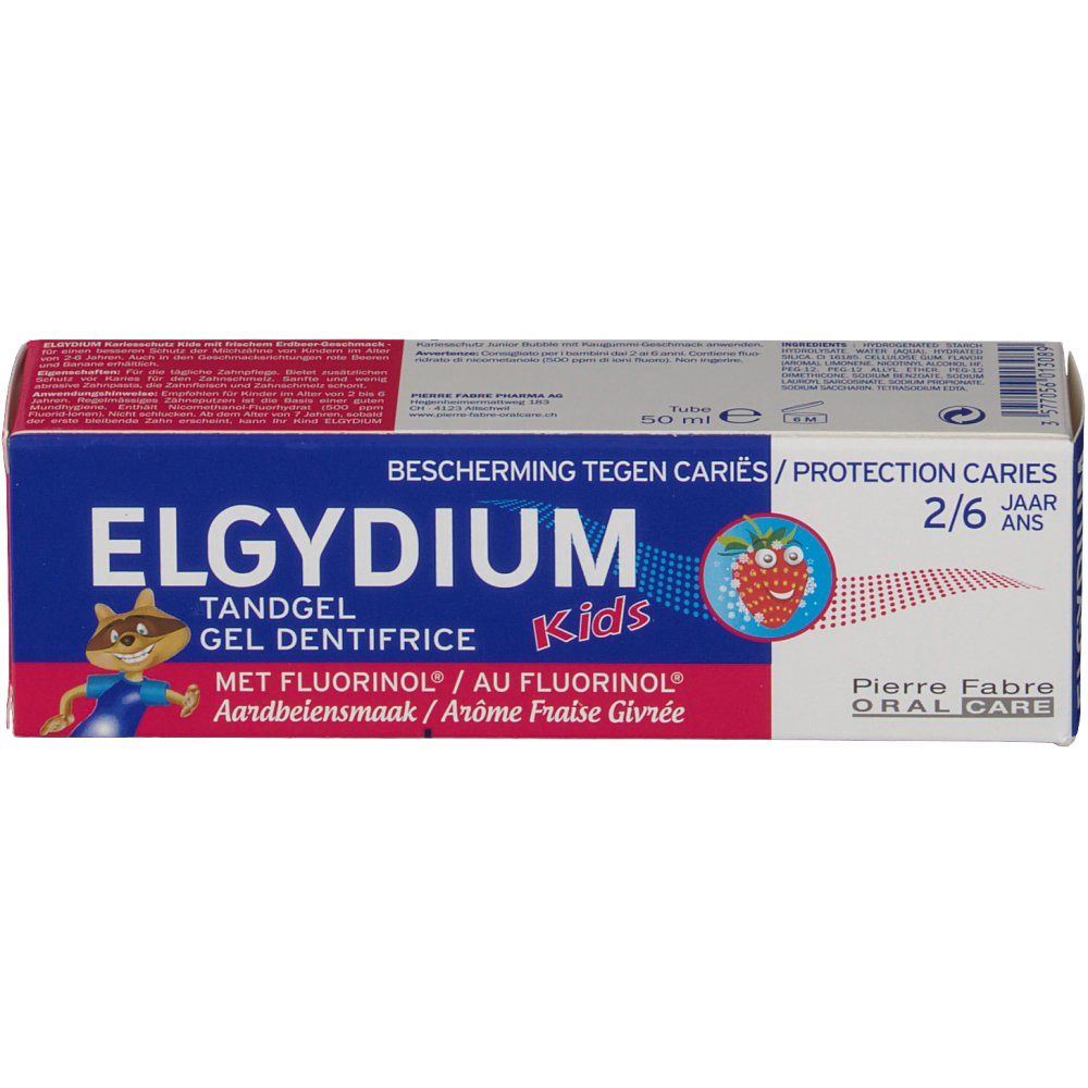 Elgydium Kids Dentifricio Fragola 2-6 Anni