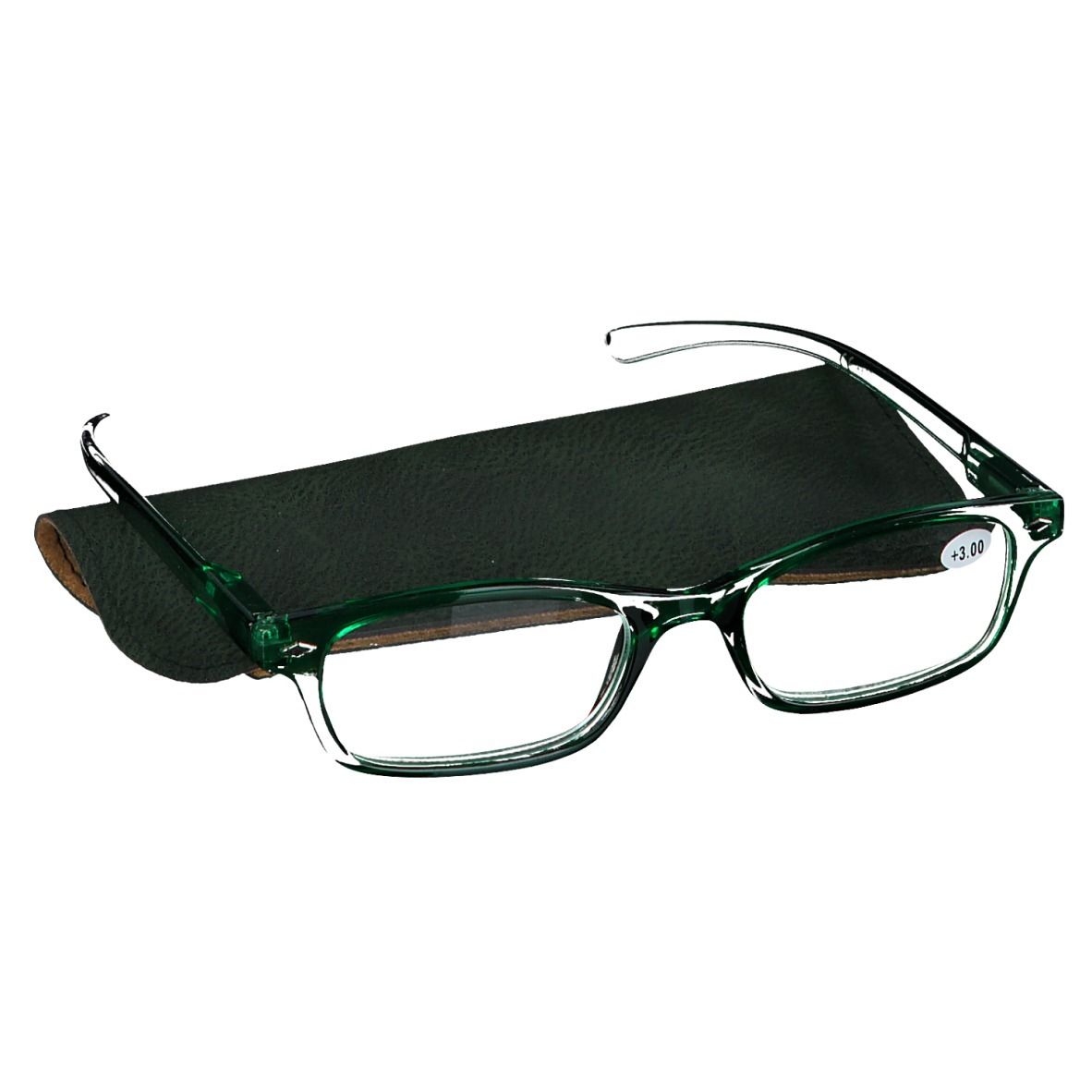 Pharma Glasses Reading Glasses Green +3