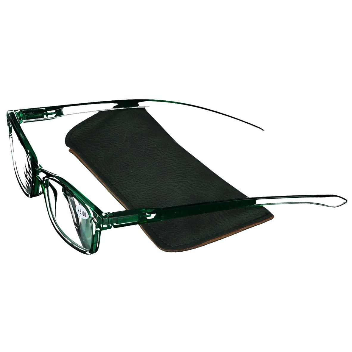 Pharma Glasses Reading Glasses Green +3