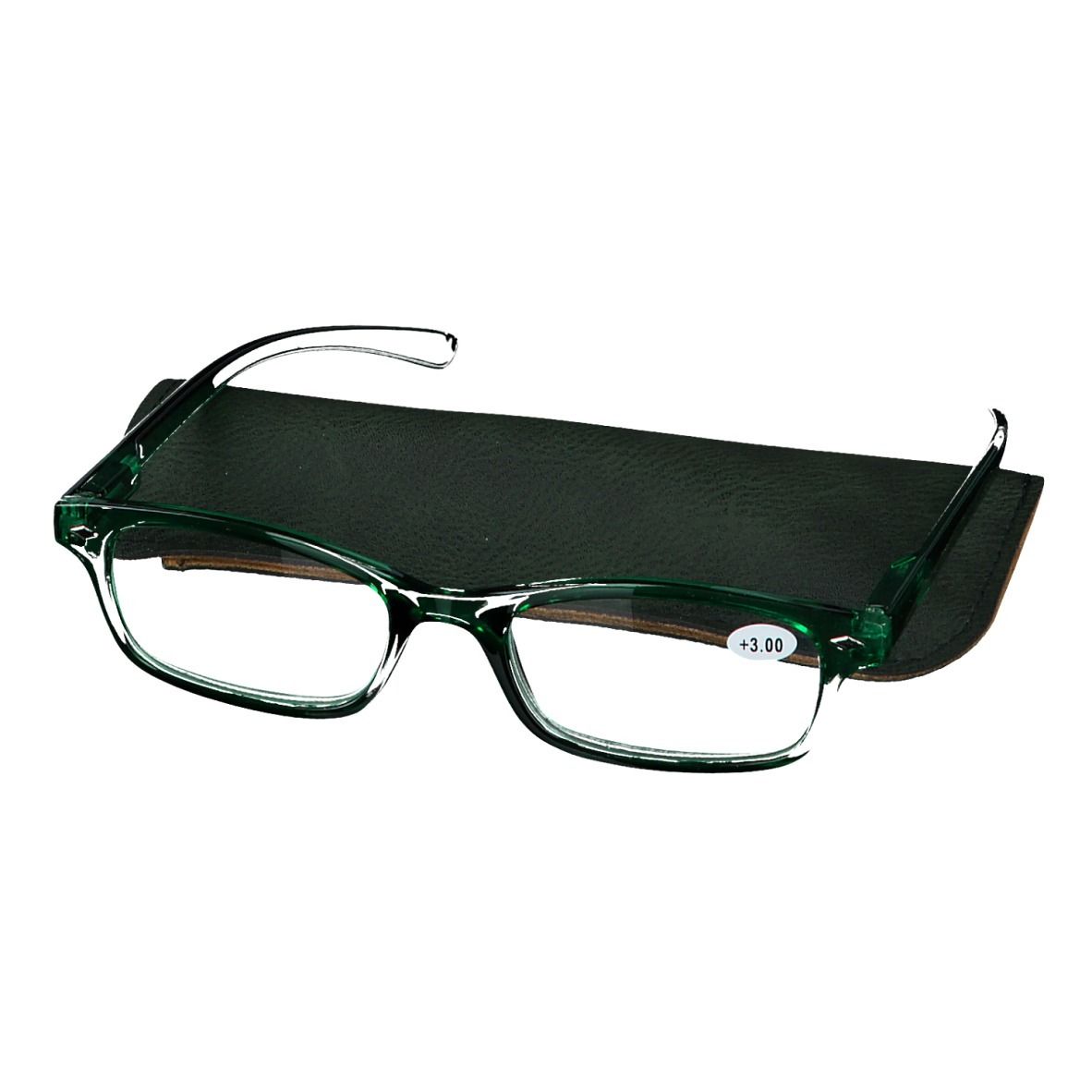Pharma Glasses Reading Glasses Green +3