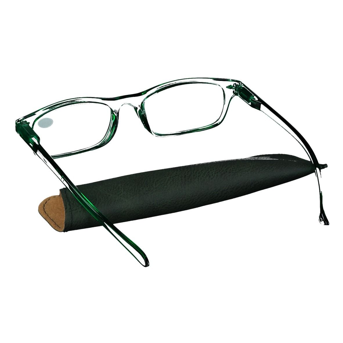Pharma Glasses Reading Glasses Green +2