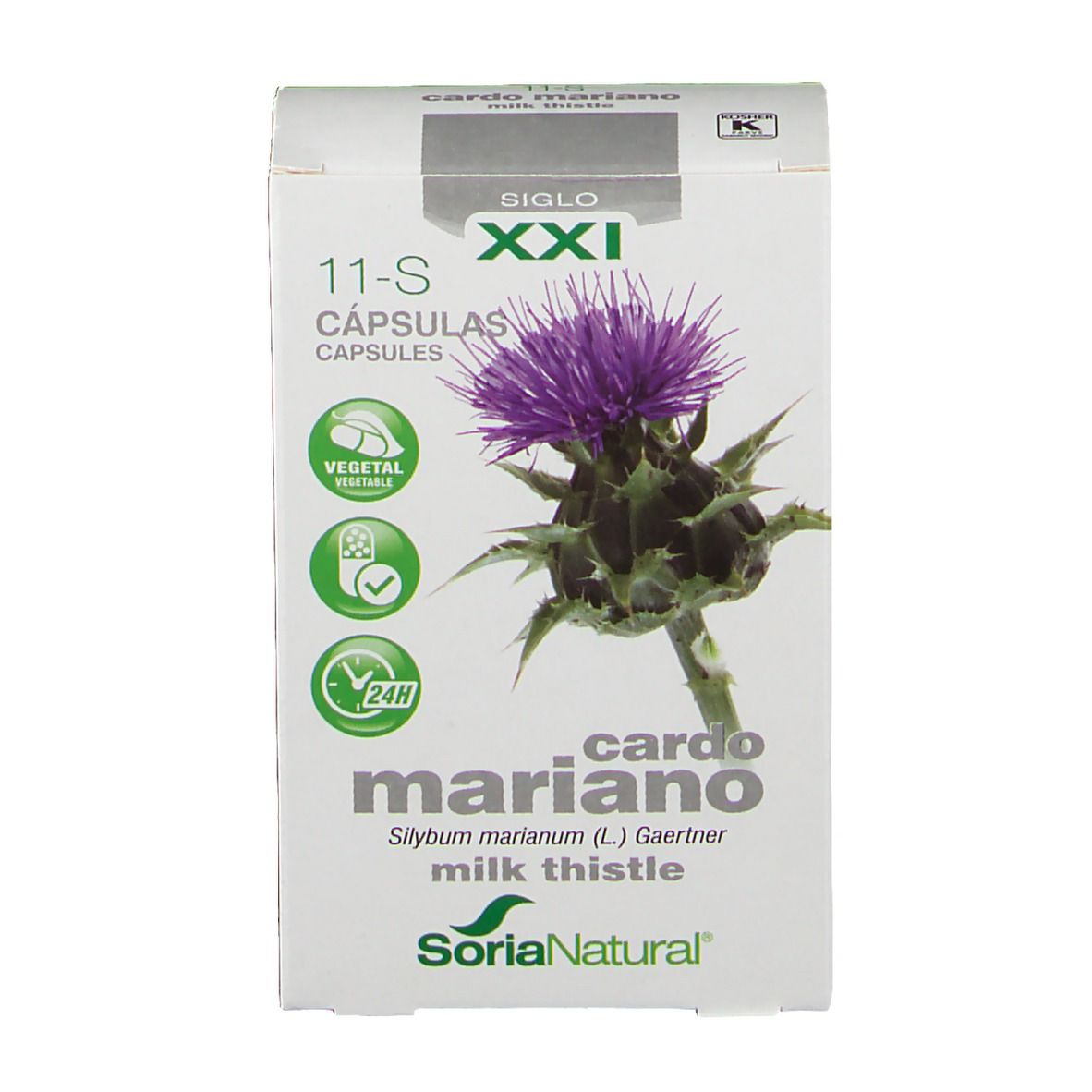 Soria Natural Silybum Marianum Xxi 600 mg