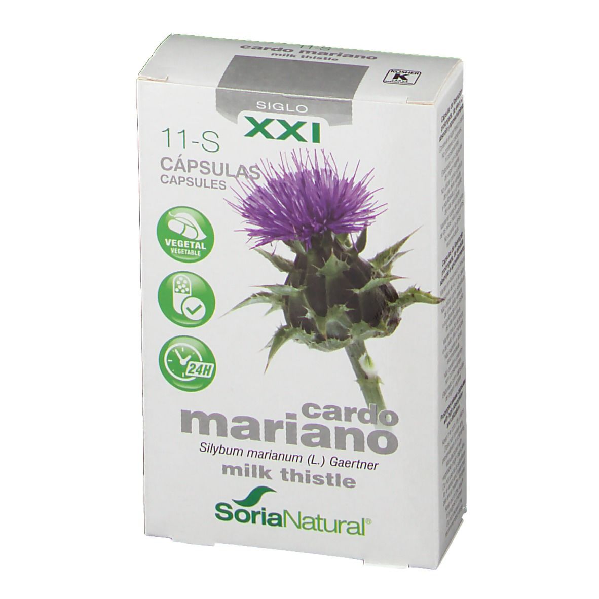 Soria Natural Silybum Marianum Xxi 600 mg