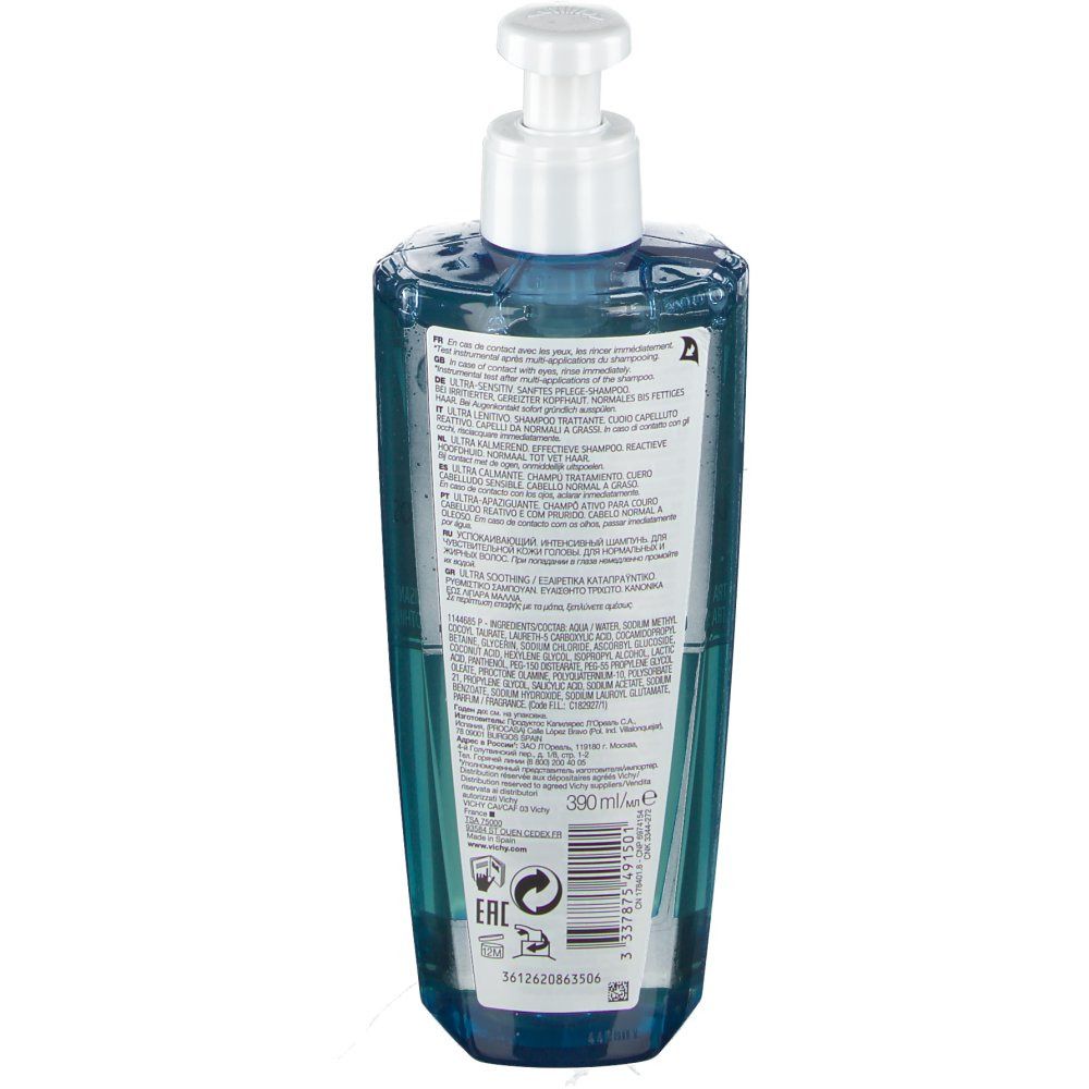 Dercos Dermo Shampoo Anti-prurito Capelli Grassi