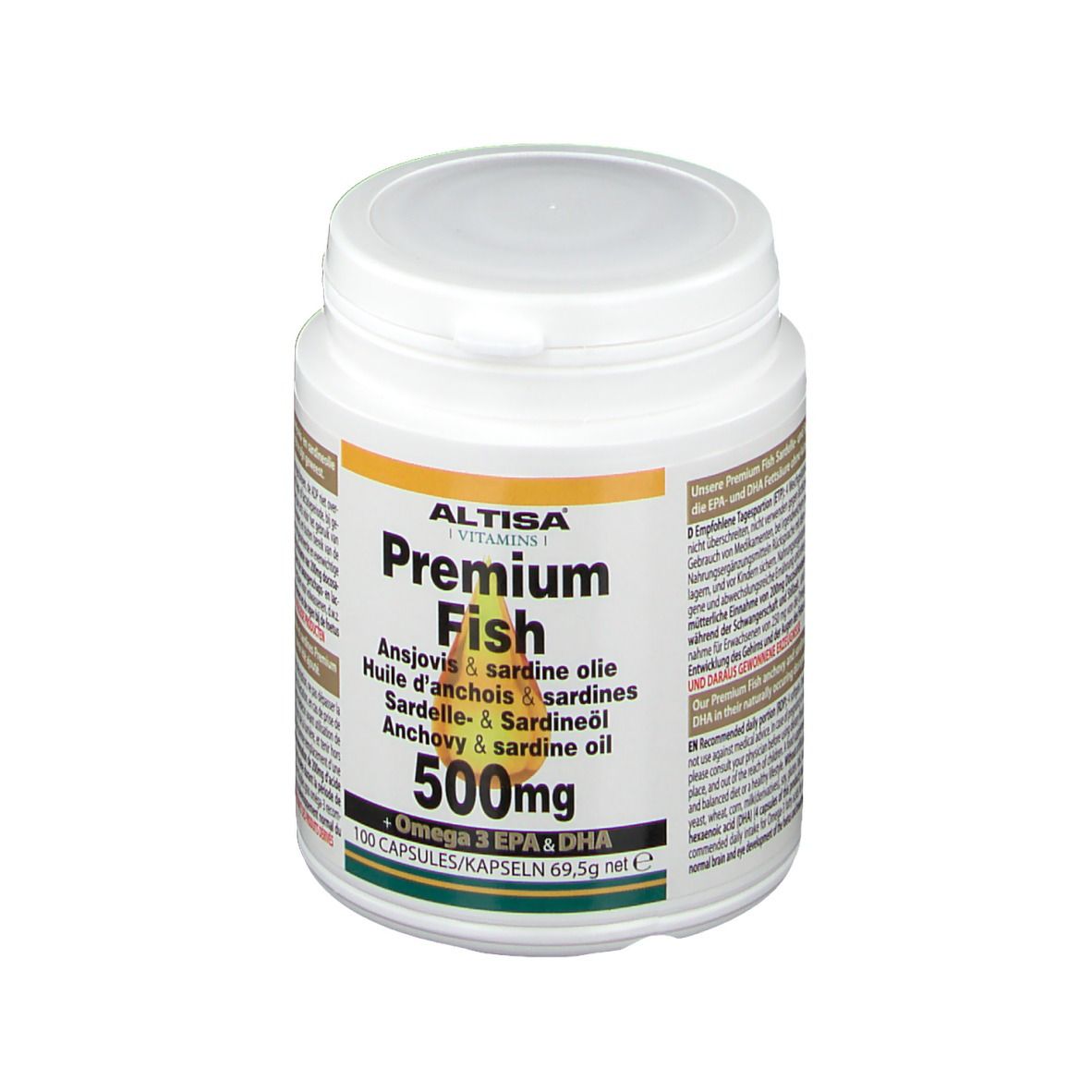 Altisa Premium Fish Oil 500 mg