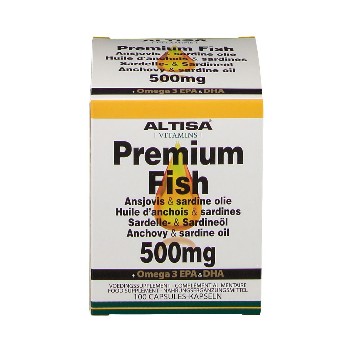 Altisa Premium Fish Oil 500 mg