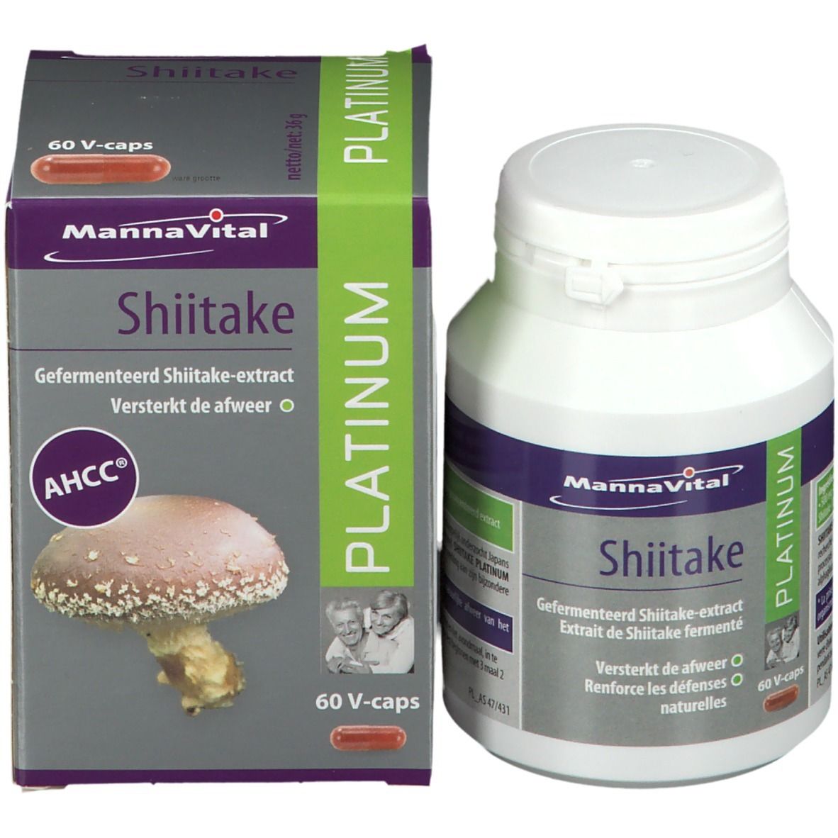 Mannavital Shiitake Platinum