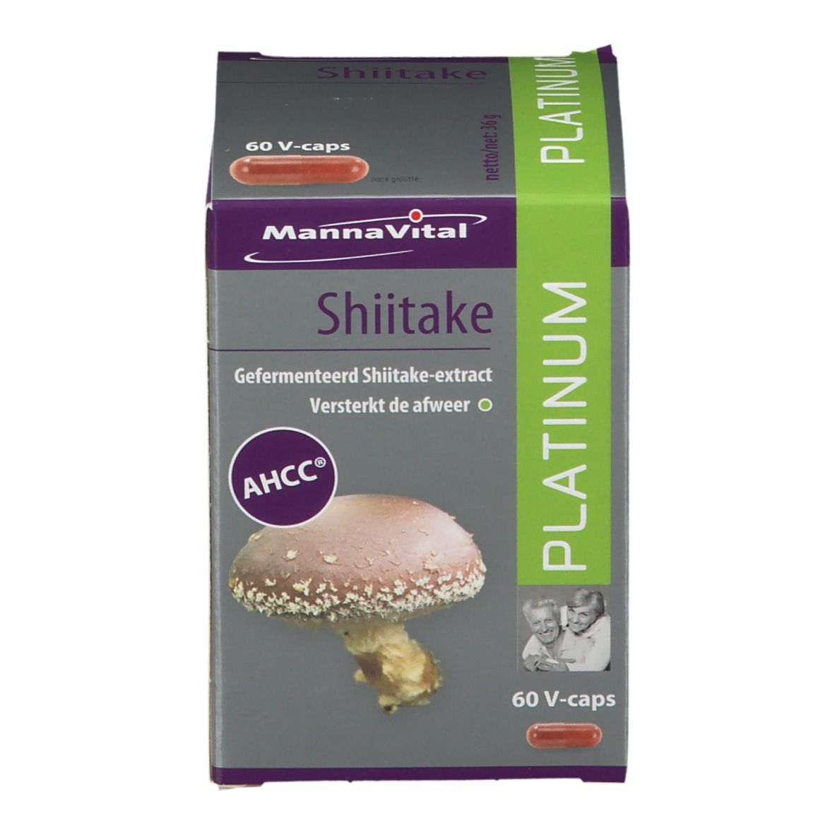 Mannavital Shiitake Platinum