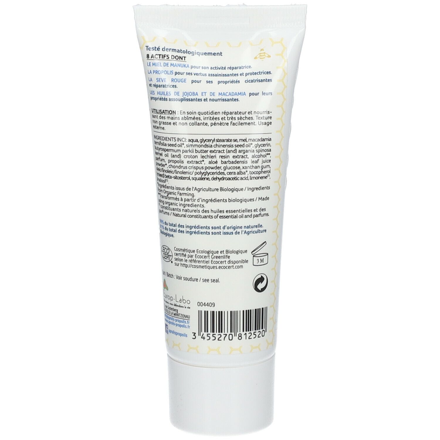 Aprolis Restorative Hand Care Honey Manuka