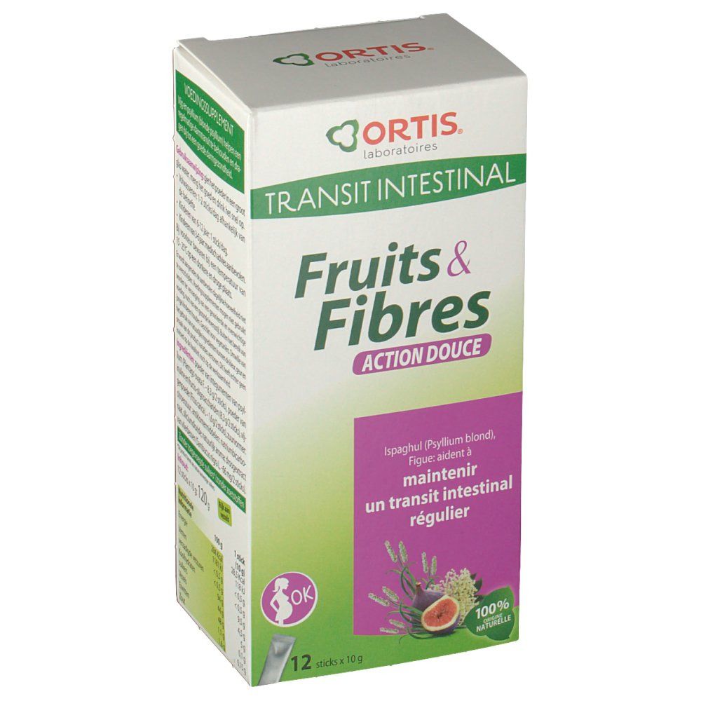 Ortis Fruit + Fibers Mild Action Stick