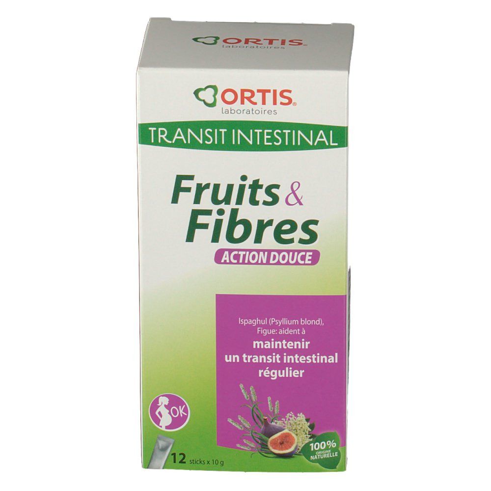 Ortis Fruit + Fibers Mild Action Stick