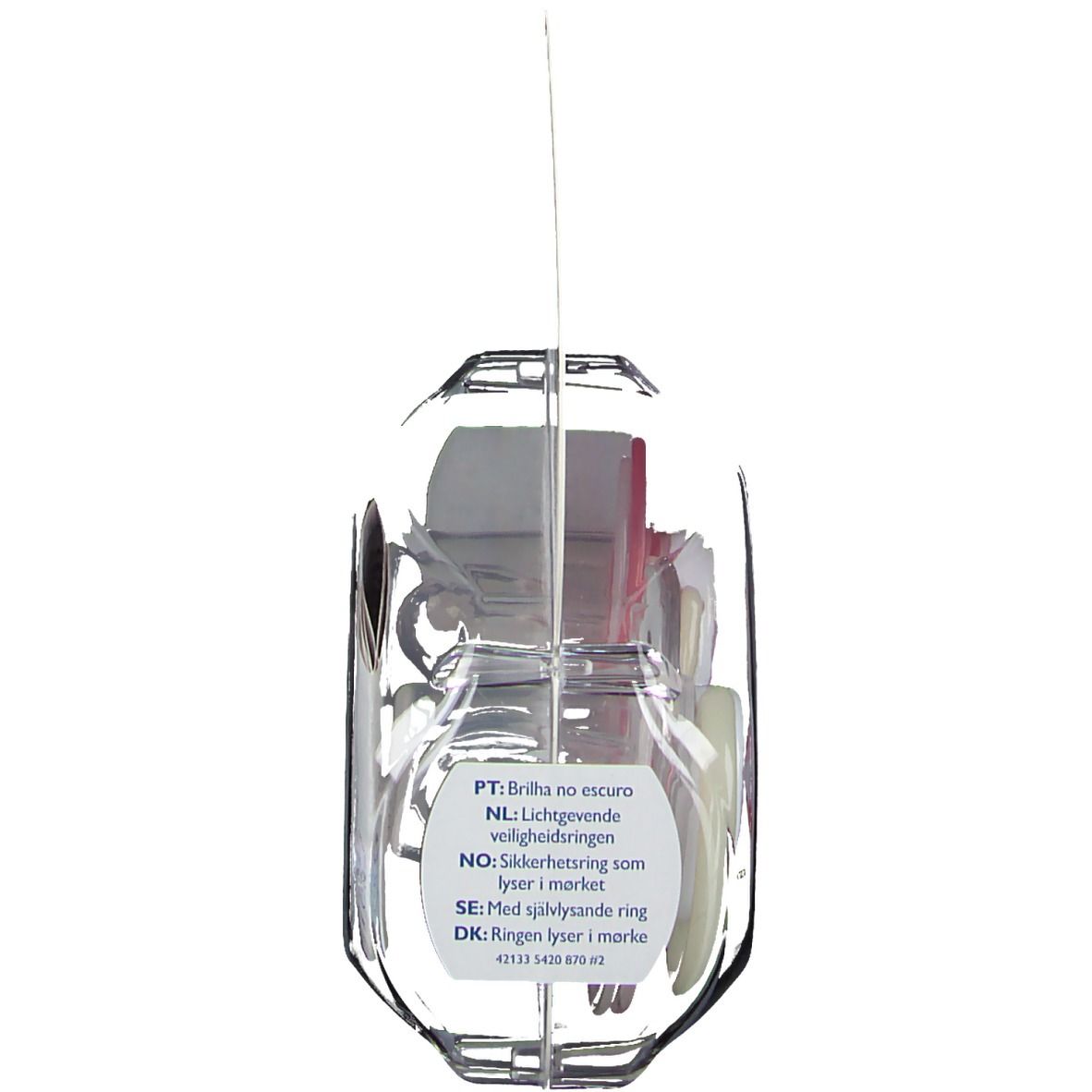 Avent Pacifier Silicone +6 Months Night Pink