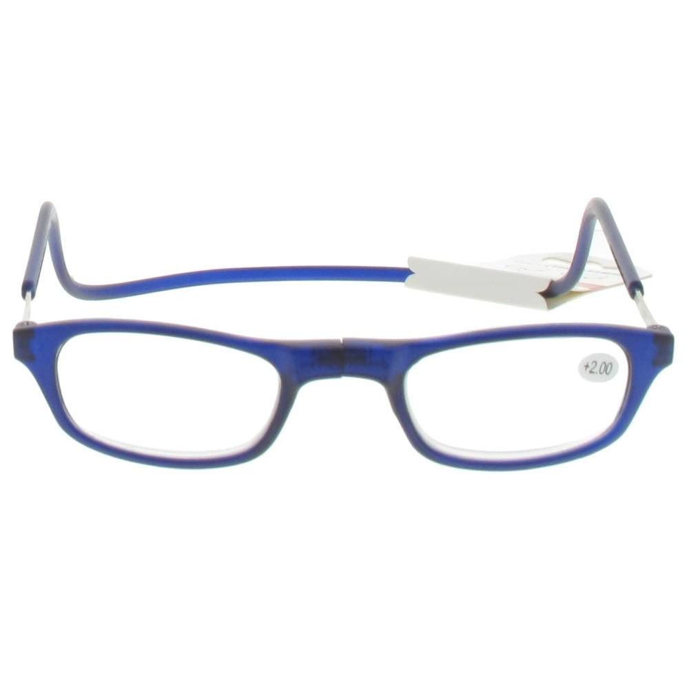 Pharma Glasses Clipyreader Blue +2