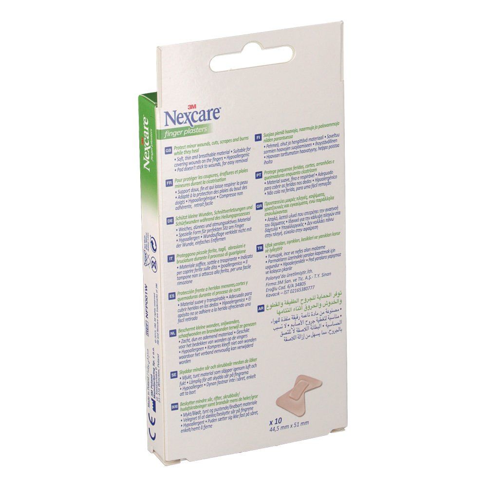 3M™ Nexcare™ Finger Plasters 44,5 mm x 51 mm