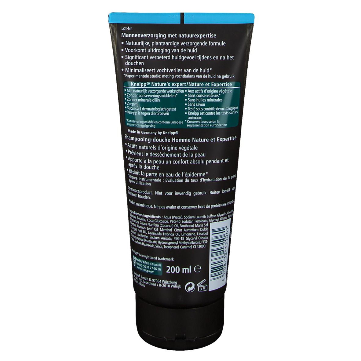 Kneipp Douche 2-en-1 Per Uomo Cool Freschezza