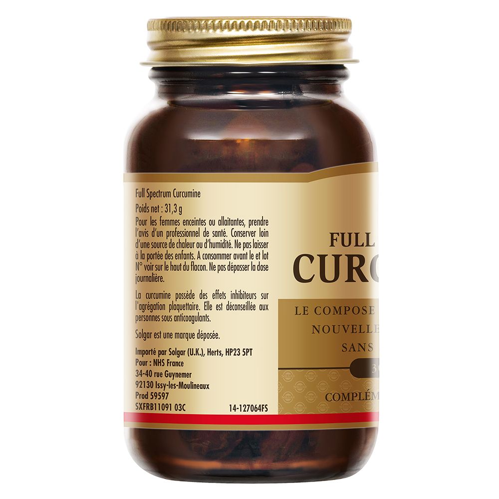 SOLGAR® Full Spectrum Curcumin