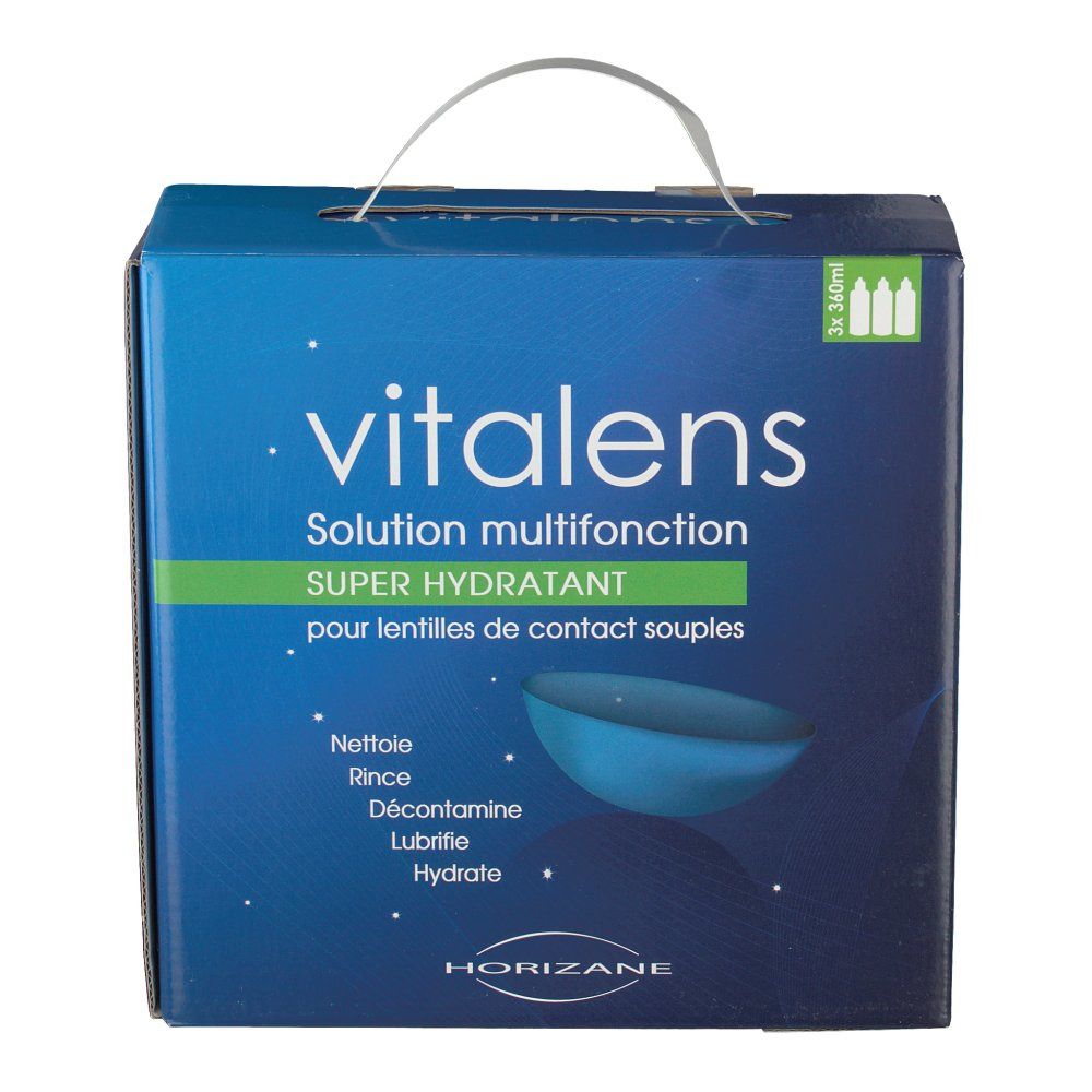 Vitalens Soluzione Lenti A Contatto Tripack Promo