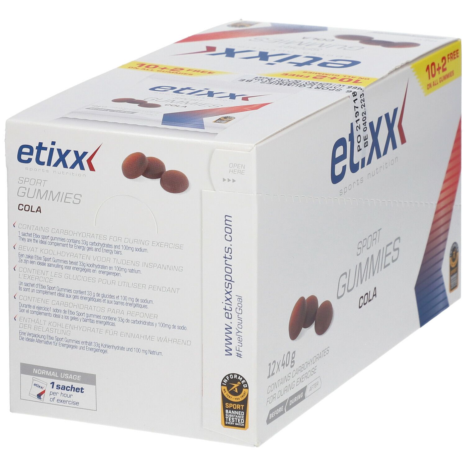 Etixx Sport Gummies Adults